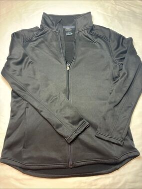 Storm Creek Women's Black Full-Zip Performance Hoodie